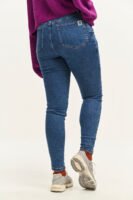 Soho - Skinny Fit Denim Jeans in Mid Wash Blue
