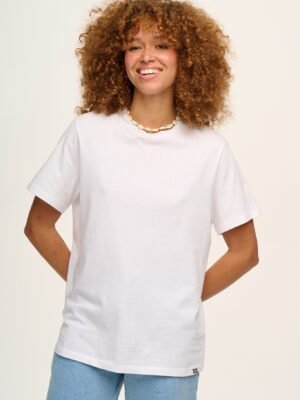 Denver - Cotton Tee in White