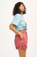 Charlie - Cotton Shorts in Dusky Pink