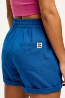 Charlie - Cotton Shorts in Electric Indigo
