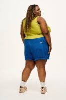 Charlie - Cotton Shorts in Electric Indigo