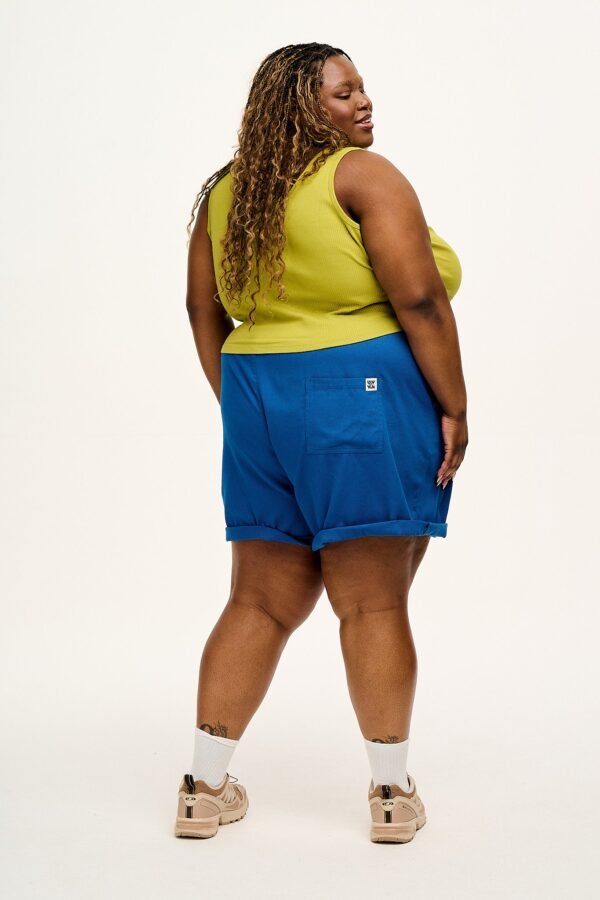 Charlie - Cotton Shorts in Electric Indigo