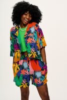 Bobbi - Tencel Shorts in Paradisia Print