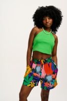 Bobbi - Tencel Shorts in Paradisia Print