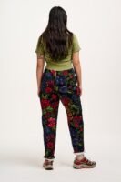 Addison - Tapered Twill Trousers in Maria Print