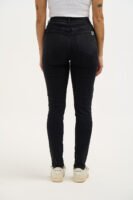 Soho - Skinny Fit Denim Jeans in Washed Black