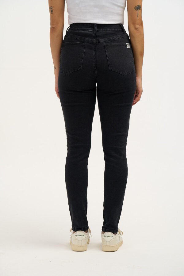 Soho - Skinny Fit Denim Jeans in Washed Black