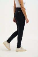 Soho - Skinny Fit Denim Jeans in Washed Black