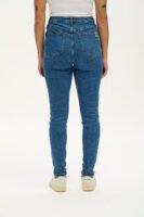 Soho - Skinny Fit Denim Jeans in Mid Wash Blue