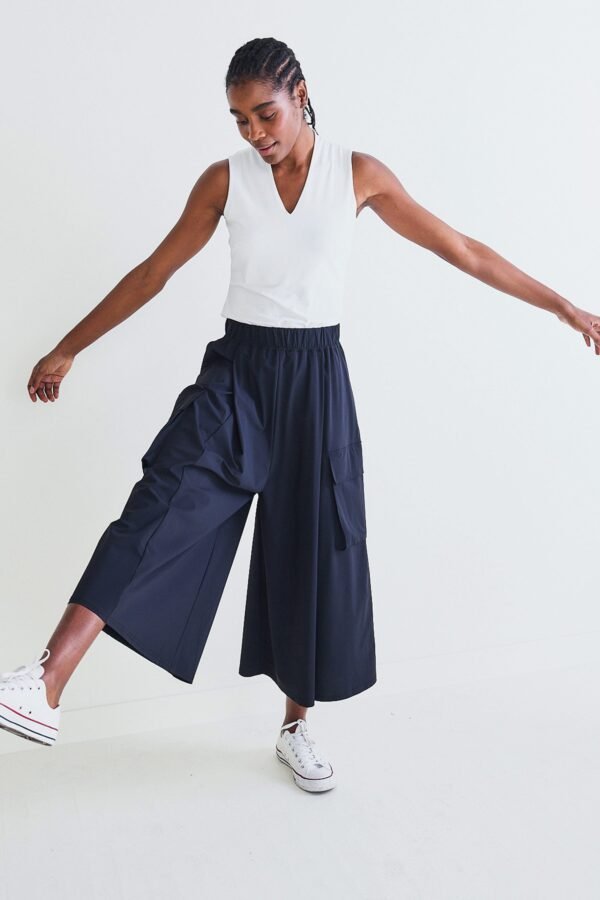 The Petite Cargo Skirt Pants